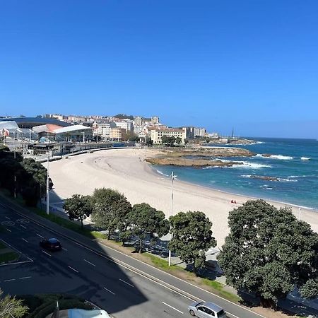 Primera Linea De Playa De Riazor آكورونيا المظهر الخارجي الصورة